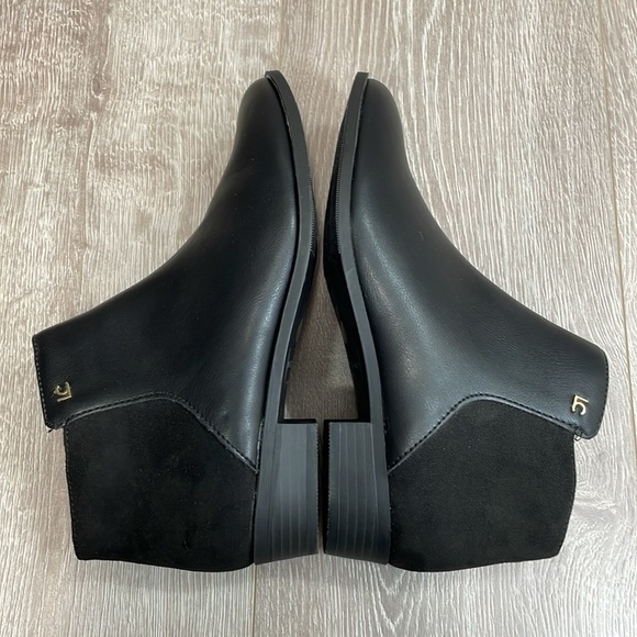 NWT Liz Claiborne Black Roycen Block Heel Bootie Ankle Boots 8M - Picture 10 of 16